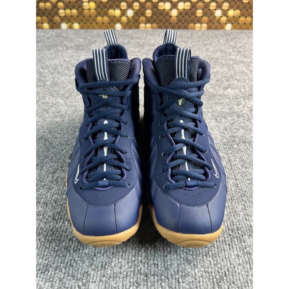 Nike Air Foamposite One GS Midnight Navy Gum Sole Size 6Y 7W - Picture 4 of 12